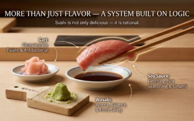 The True Purpose of Gari, Wasabi, and Soy Sauce in Sushi